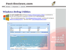 Tablet Screenshot of fact-reviews.com